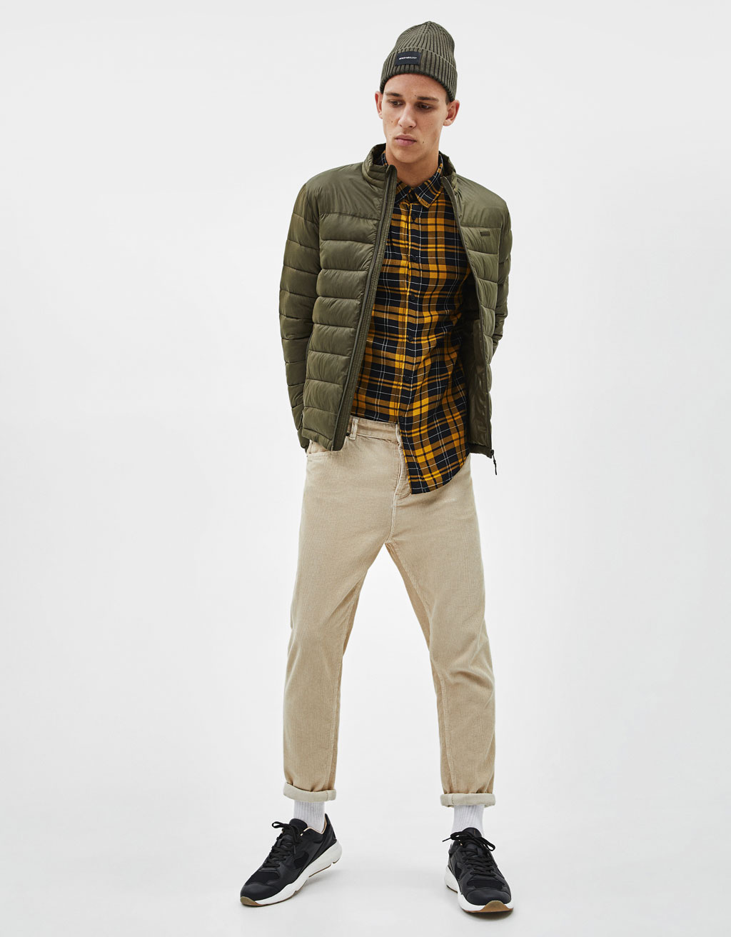 Khaki puffer jacket — изображение 2