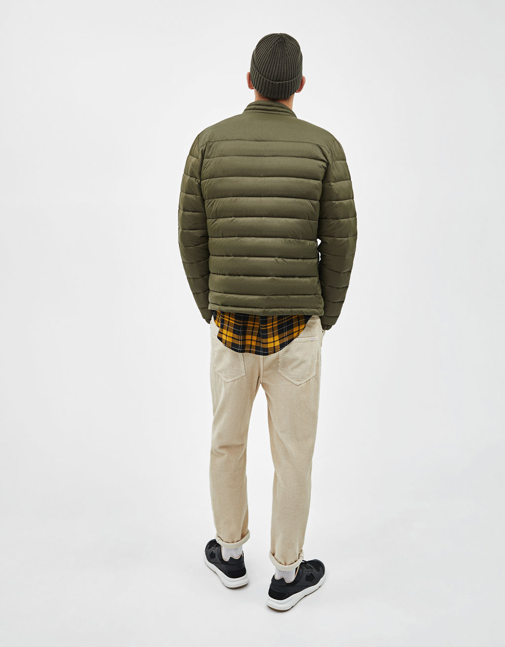 Khaki puffer jacket — изображение 3