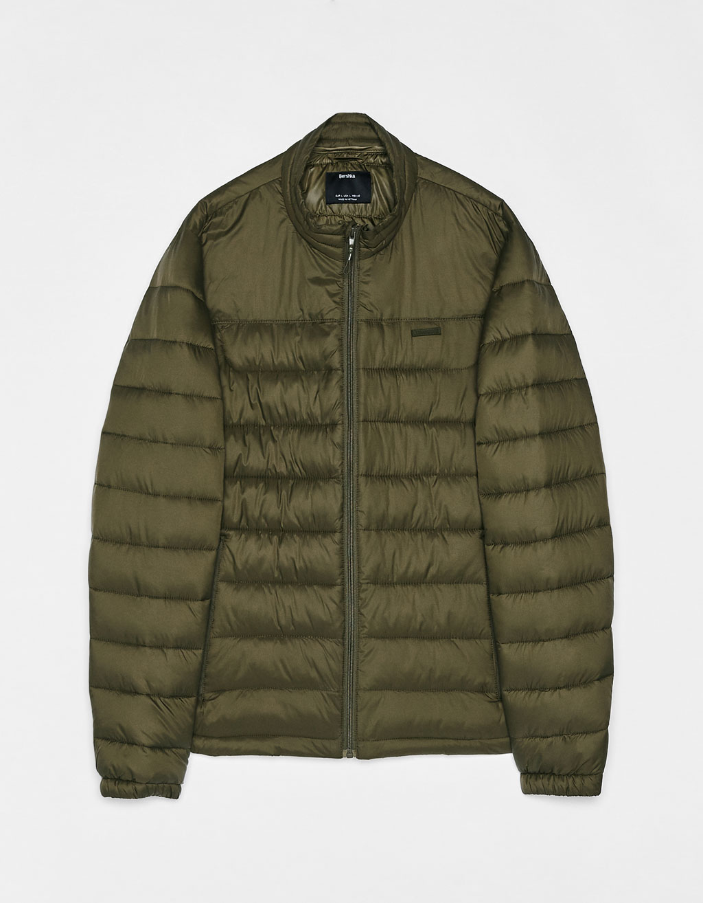 Khaki puffer jacket — изображение 4